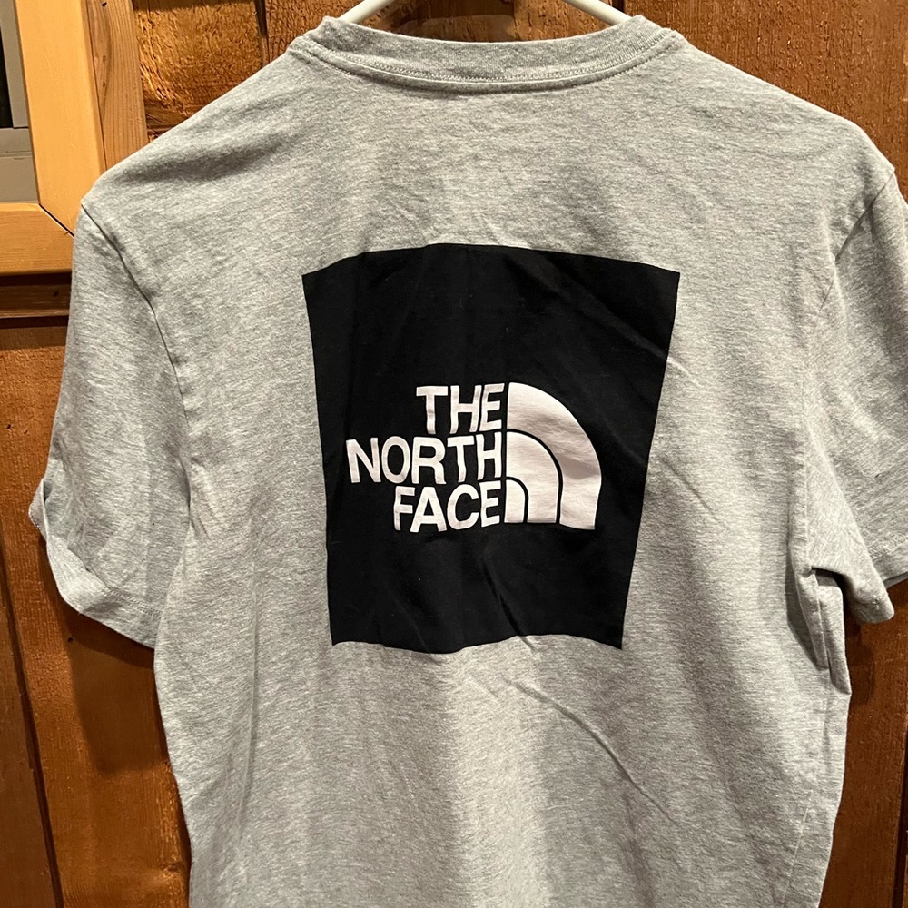 Gray North Face T-shirt